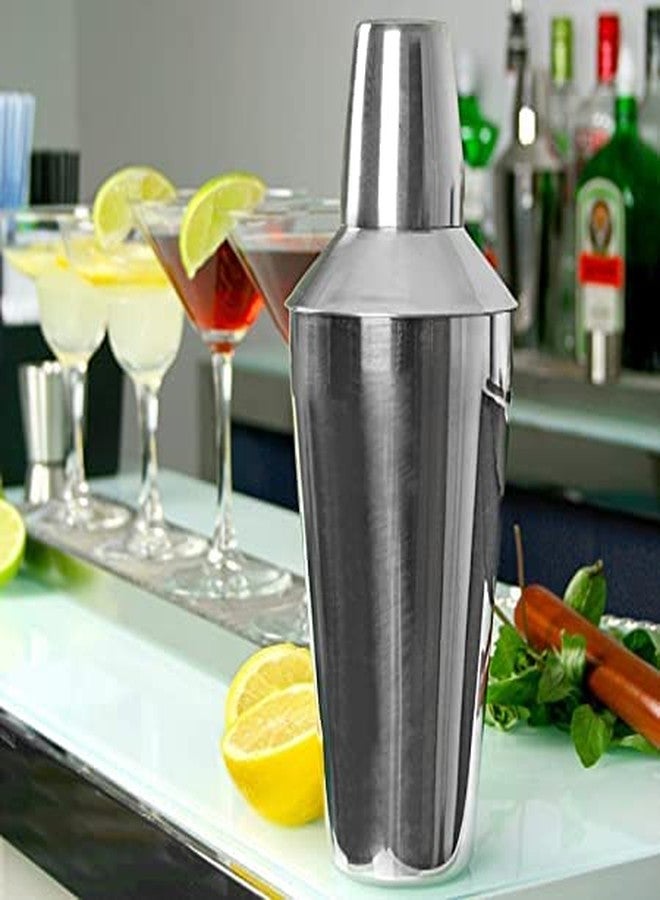 FINALITY Stainless Steel Cocktail Shaker (500ml) and Double Side Peg Measure(30-60 ml) Combo Set - Image 5